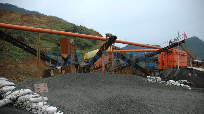 砂石骨料生產(chǎn)線